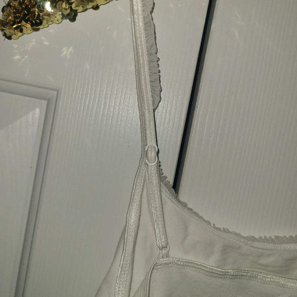 Cinema Etoile Bridal Set Cami & Boyshort Size M Medium Bride Wedding Ruffle NWT - Picture 15 of 16